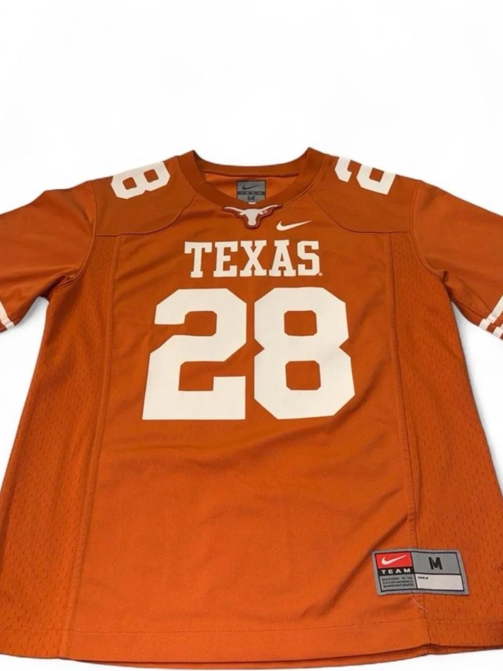 Nike Texas Longhorns #28 Burnt Orange Football Jersey